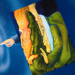 touching beyond-leap reaching out ripple